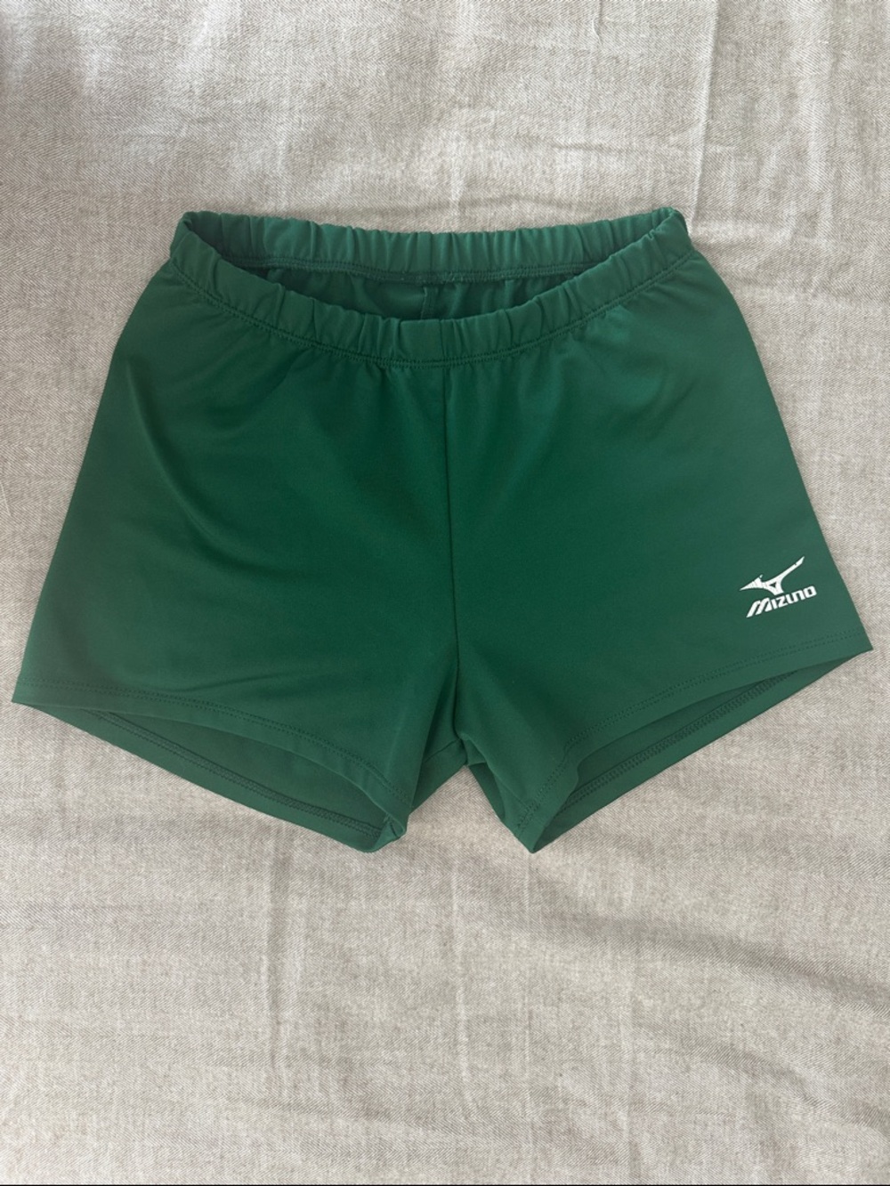 Mizuno Women's Forest Green Athletic Running/Volleyball Shorts